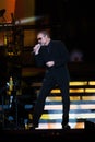 George Michael during the concert